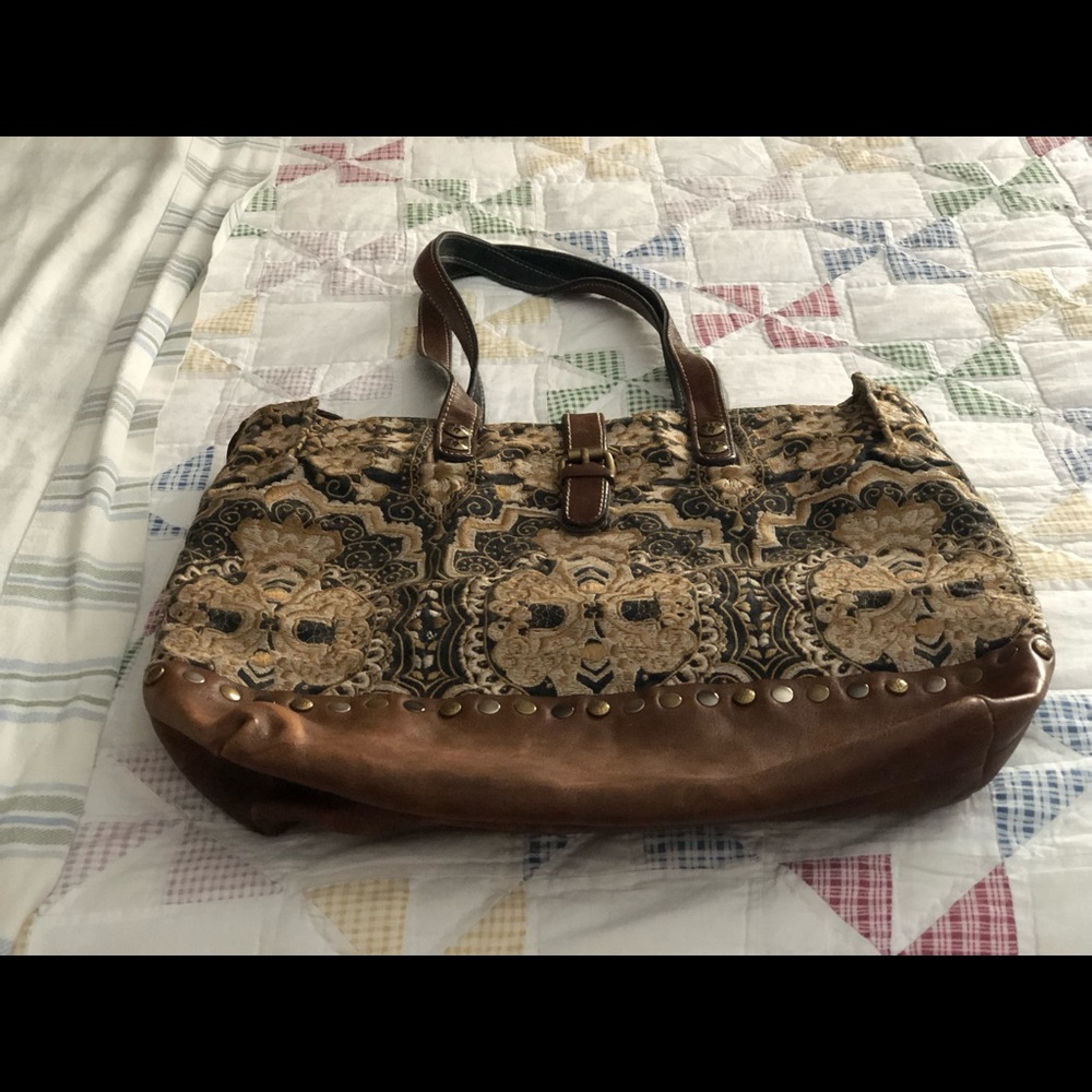 Patricia Nash Folklore travel bag and purse - Picture 6 of 7